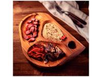 Tábua de Servir de Madeira Tramontina Bruno Faucz Folium 35x27cm - 6