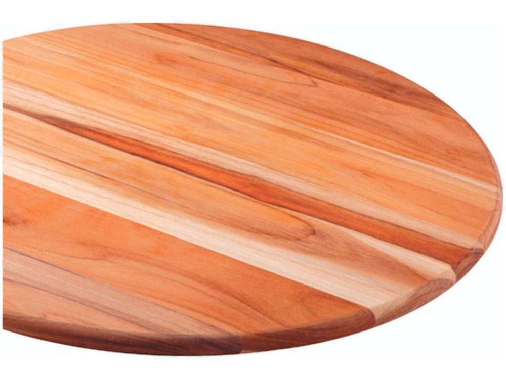 Tábua para Pizza de Madeira Redonda Tramontina Provence 62x50cm - 6
