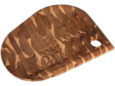 Tábua de Servir de Madeira Tramontina Bruno Faucz Folium 40x30cm