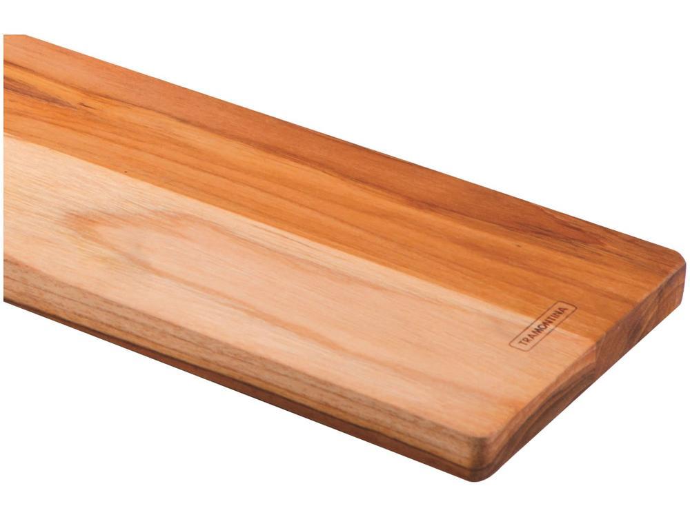 Tábua para Churrasco de Madeira Retangular Tramontina 70x15cm - 6