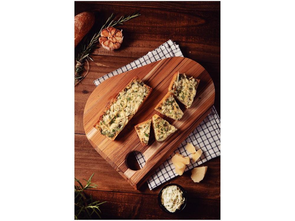 Tábua de Servir de Madeira Tramontina Bruno Faucz Folium 32x24cm - 6