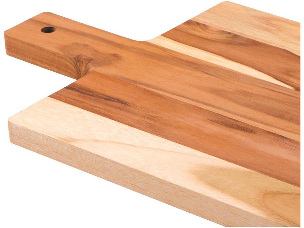 Tábua para Churrasco de Madeira Retangular Tramontina 51x26cm - 5