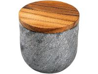 Saleiro de Pedra Sabão e Madeira de Mesa Tramontina Organic - 1