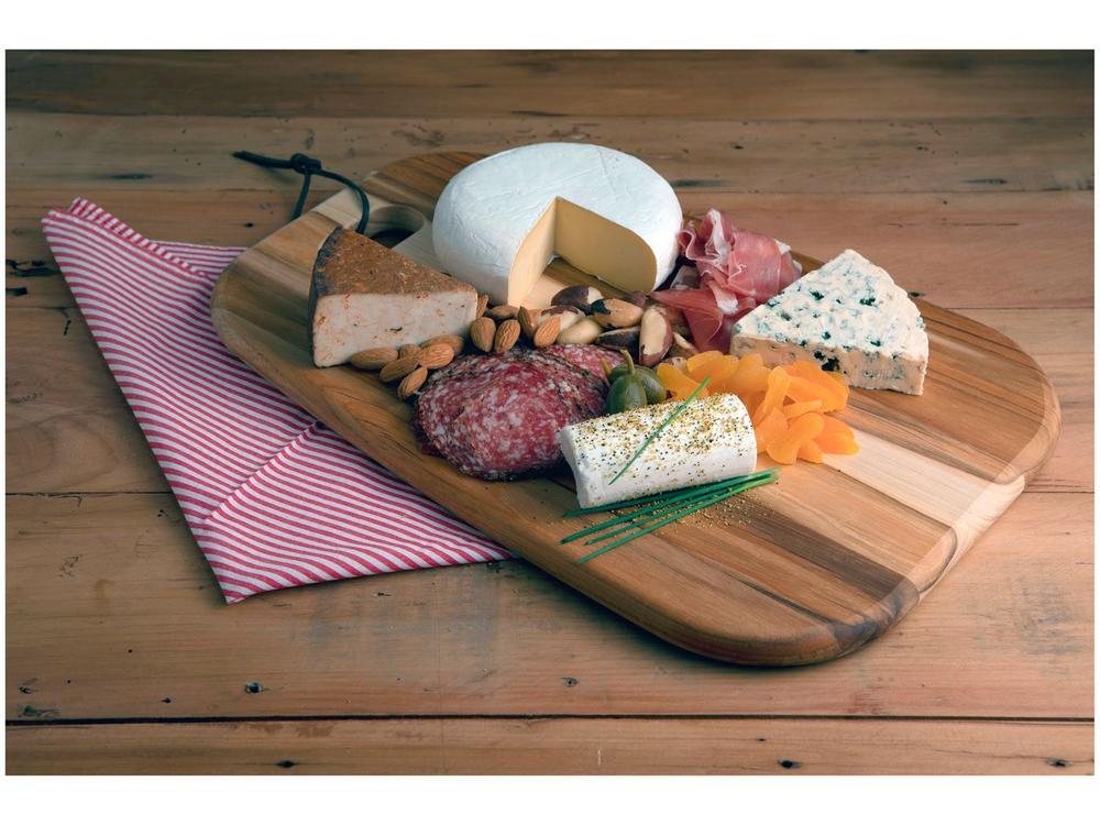 Tábua para Queijos de Madeira Retangular Tramontina Provence 40x27cm - 5