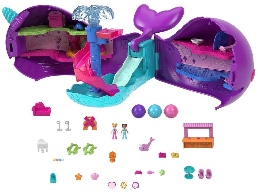 Playset Polly Pocket Barco Narval Baía Mágica - 3