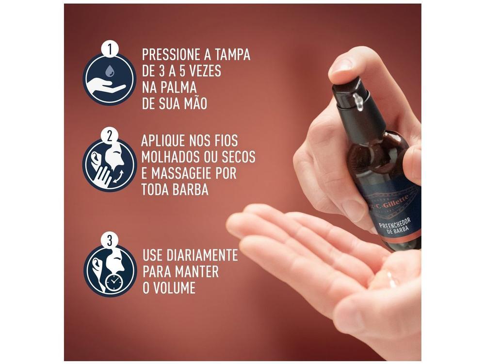 Sérum Preenchedor de Barba Gillette King C - 5