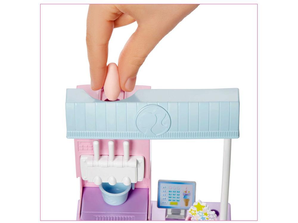 Boneca Barbie Profissões Sorveteria com Acessórios - 3