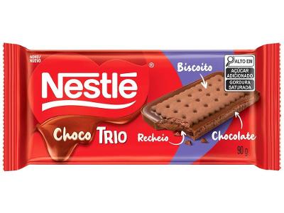 Barra de Chocolate Choco Trio 90g Nestlé