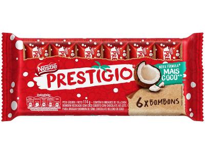 Bombom Prestígio Nestlé Chocolate ao Leite com 