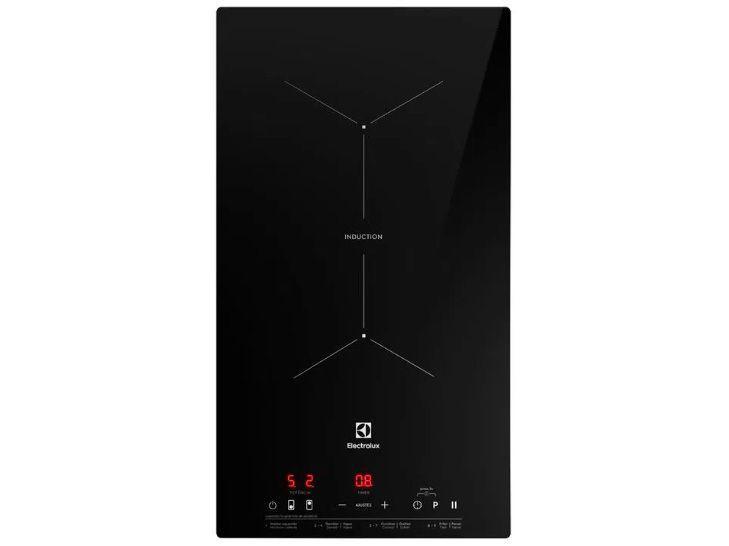 Cooktop 2 Bocas Indução Electrolux Vitrocerâmico - 1