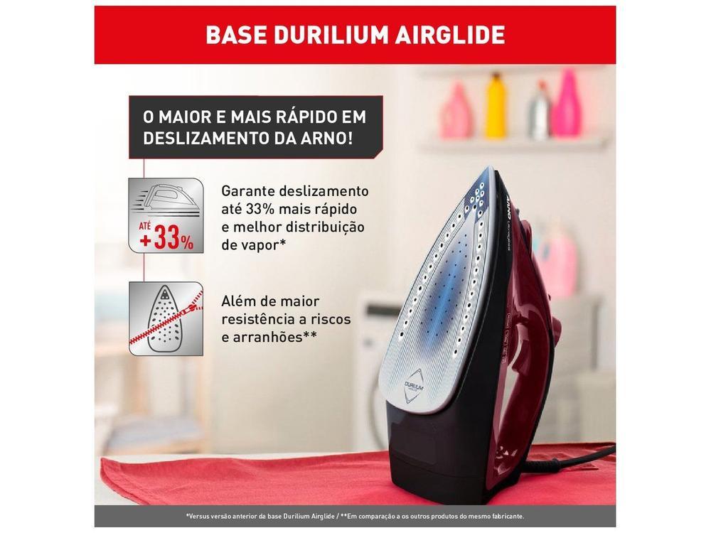Ferro a Vapor Arno Ultragliss com Base Durilium Airglide FMV - 2