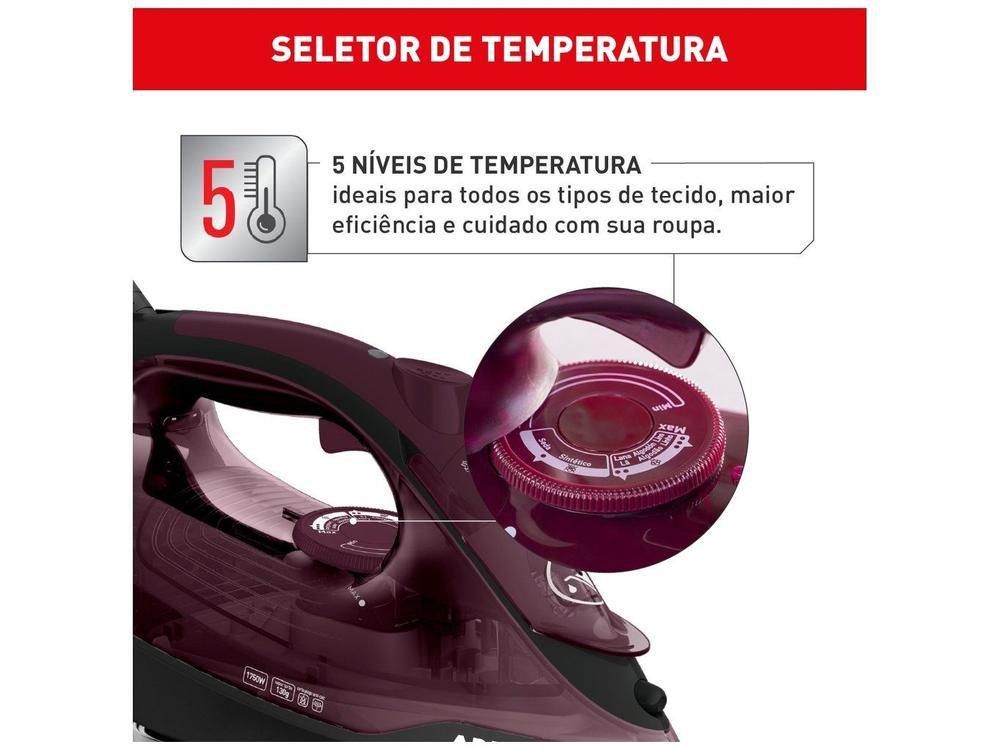 Ferro a Vapor Arno Ultragliss com Base Durilium Airglide FMV - 5