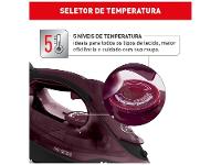 Ferro a Vapor Arno Ultragliss com Base Durilium Airglide FMV - 5