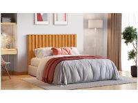 Cabeceira Casal Ripada Pintura UV Móveis Europa - 1