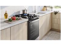 Fogão 4 Bocas Electrolux Prata Mesa de Vidro Efficient com PerfectCook FE4GS - 3