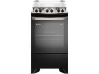 Fogão 4 Bocas Electrolux Preto com Timer VaporBake FE4TP - 10