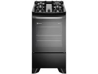 Fogão 4 Bocas Electrolux Preto Mesa de Vidro Efficient PerfectCook FE4GP - 1