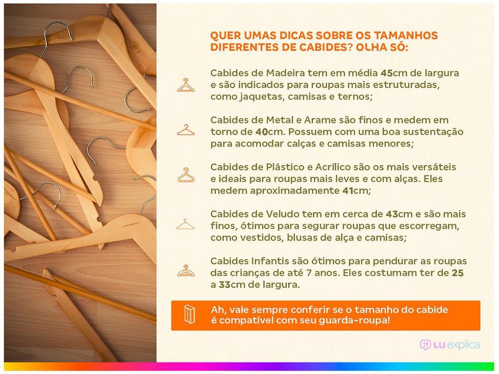 Guarda-roupa Casal com Espelho 3 Portas de Correr - 8