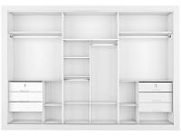 Guarda-roupa Casal com Espelho 3 Portas de Correr - 6