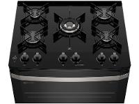 Fogão 5 Bocas Electrolux Preto Mesa de Vidro VaporBake FE5GP - 5