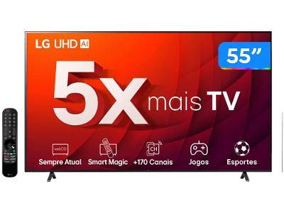Smart TV 55” 4K UHD LED LG 55UR8750