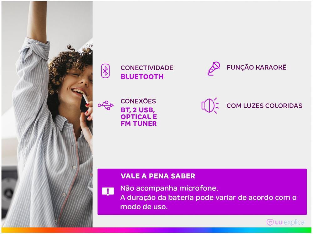 Caixa de Som LG Xboom RNC5 Multi Bluetooth 8” - 2