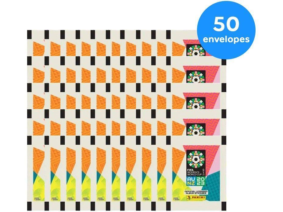 Álbum de Figurinhas Capa Dura Prata Copa do Mundo Feminina 2023 com 50 Envelopes de Figurinhas Panini - 6