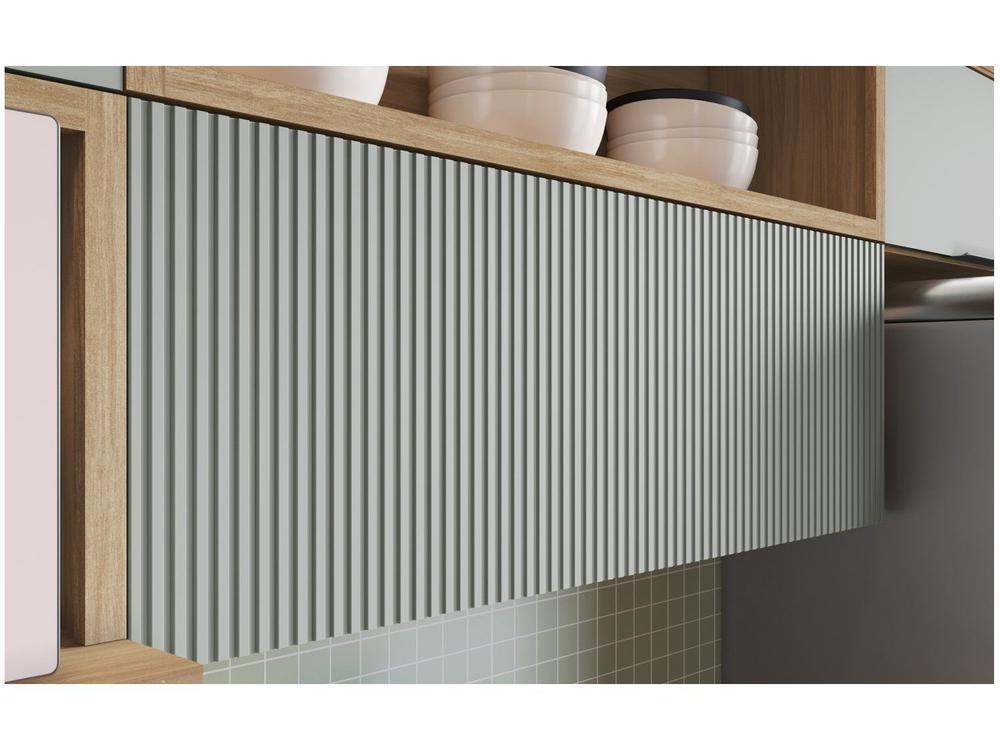 Armário de Cozinha Completa Nesher Duquesa 100% MDF com Balcão 5 Portas 4 Gavetas - 5