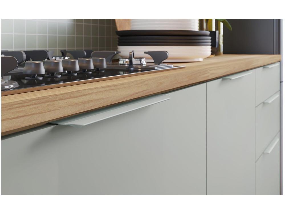 Armário de Cozinha Completa Nesher Duquesa 100% MDF com Balcão 5 Portas 4 Gavetas - 6