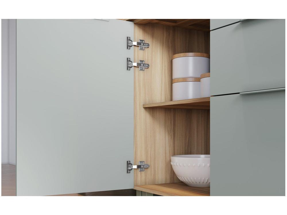 Armário de Cozinha Completa Nesher Duquesa 100% MDF com Balcão 5 Portas 4 Gavetas - 7