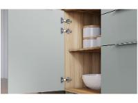 Armário de Cozinha Completa Nesher Duquesa 100% MDF com Balcão 5 Portas 4 Gavetas - 7