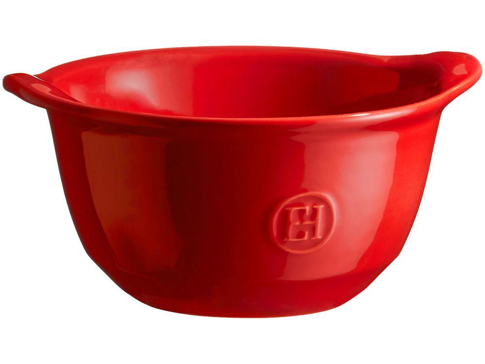 Bowl de Cerâmica Vermelho com Alças Trudeau - 1