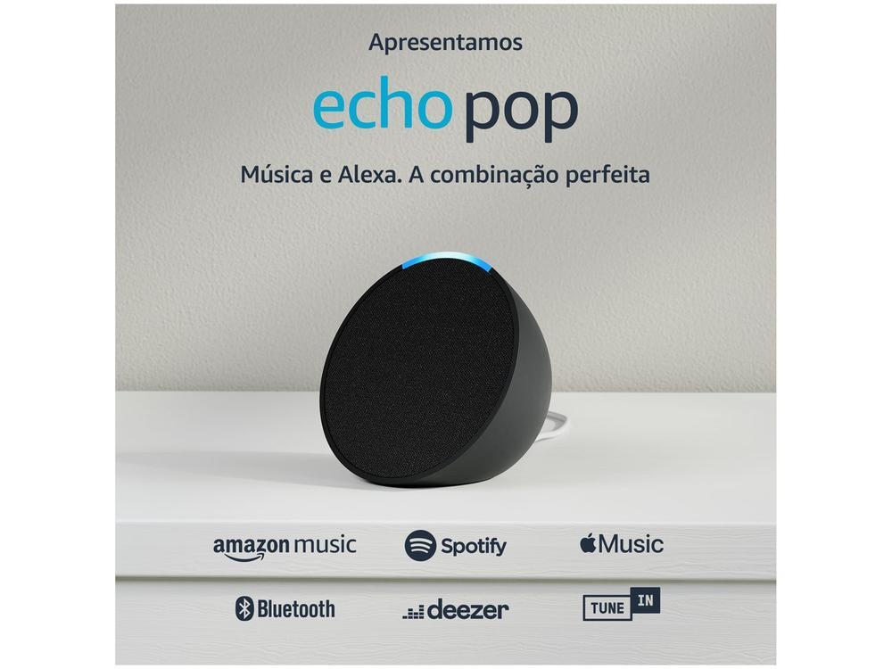 Echo Pop Compacto Smart Speaker com Alexa - 9