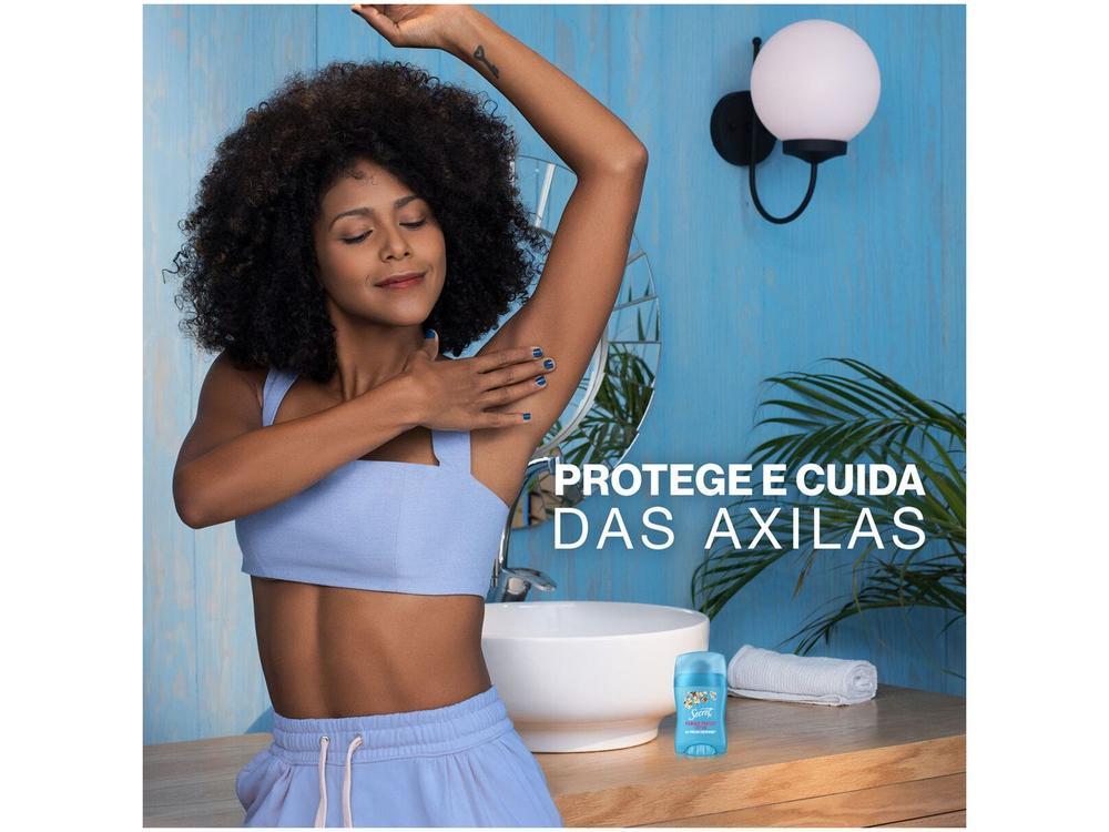Desodorante Antitranspirante Secret em Barra Proteção de Algodão 45g - 10