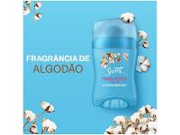 Desodorante Antitranspirante Secret em Barra Proteção de Algodão 45g - 8