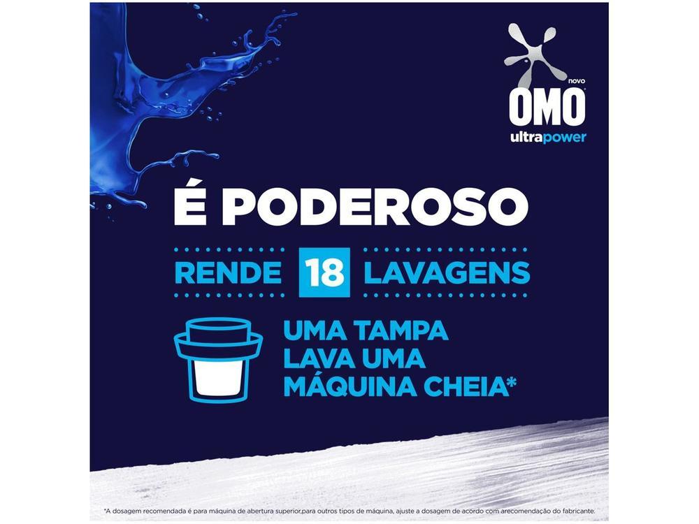 Sabão Líquido Omo Ultra Power Original 1,8L - 22