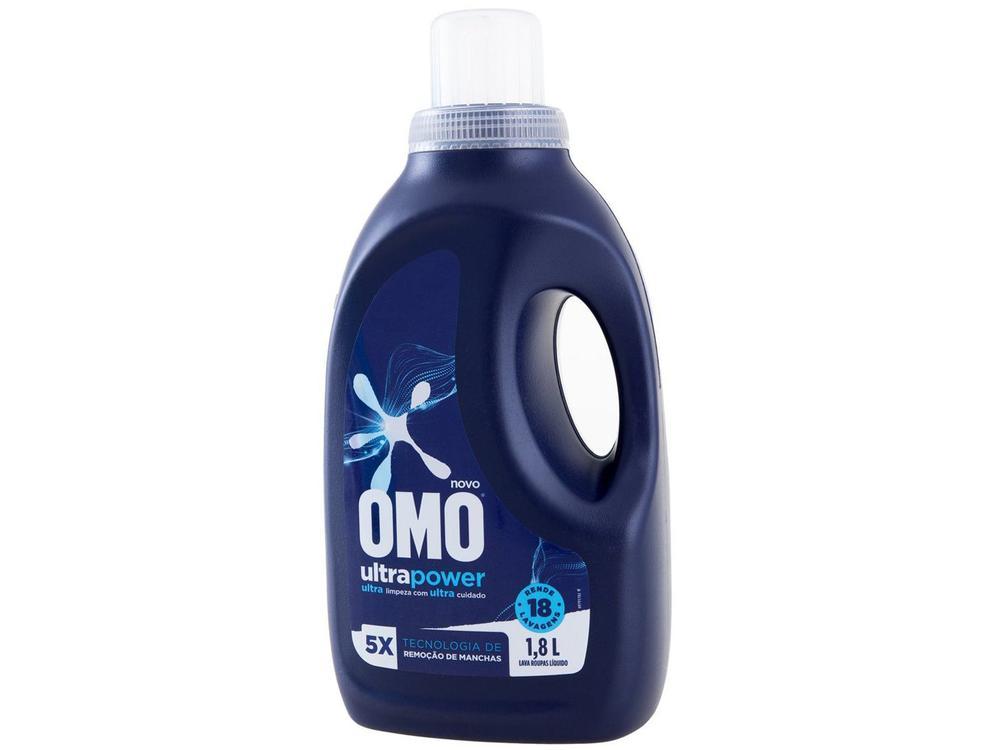 Sabão Líquido Omo Ultra Power Original 1,8L - 8