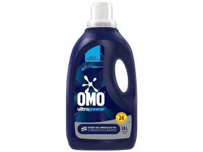Omo Lava Roupas Líquido Ultra Power 1,8 L