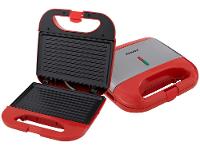 Sanduicheira Grill Amvox Vermelho 750W Lar - 1