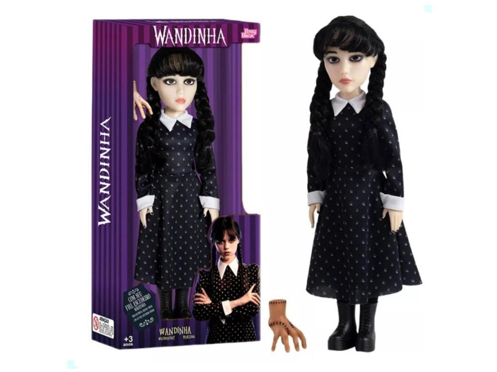 Boneca Wandinha com Mãozinha Baby Brink - 1