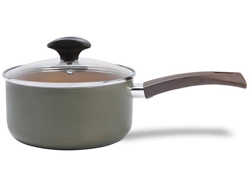 Jogo de Panelas Brinox de Alumínio Verde 5 Peças - 4