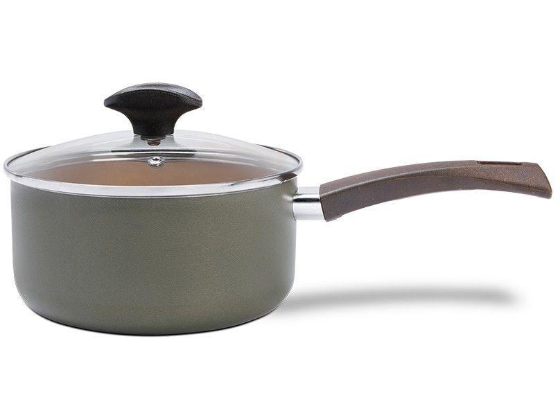 Jogo de Panelas Brinox de Alumínio Verde 5 Peças - 6