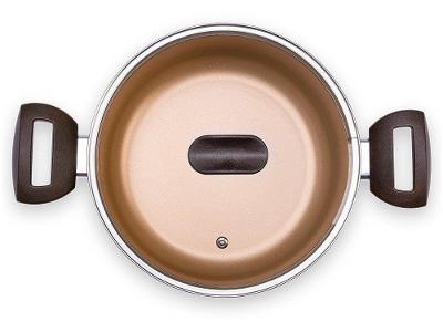 Jogo de Panelas Brinox de Alumínio Verde 5 Peças