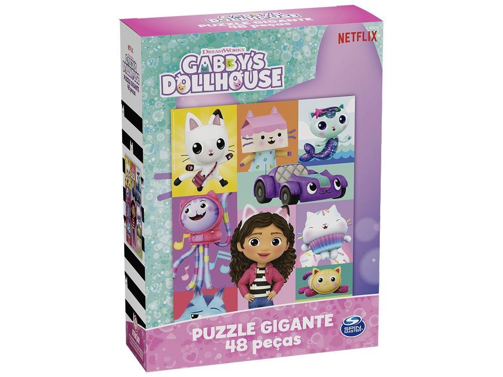 Quebra-cabeça 48 Peças Gabbys Dollhouse Grow - 1