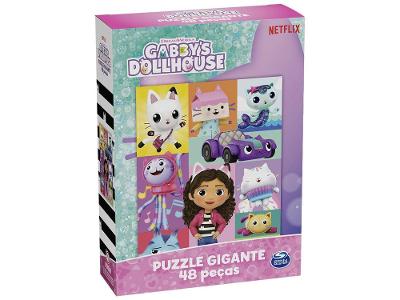Quebra-cabeça 48 Peças Gabbys Dollhouse Grow