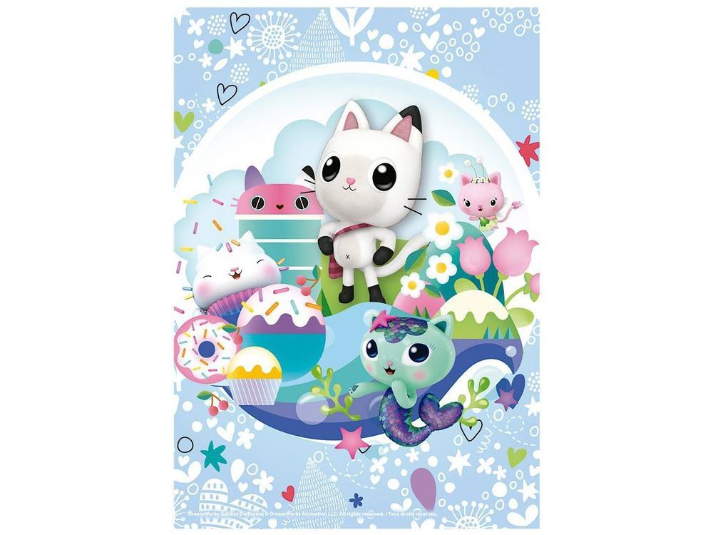 Kit Quebra-cabeça Progressivo Gabbys Dollhouse - 4