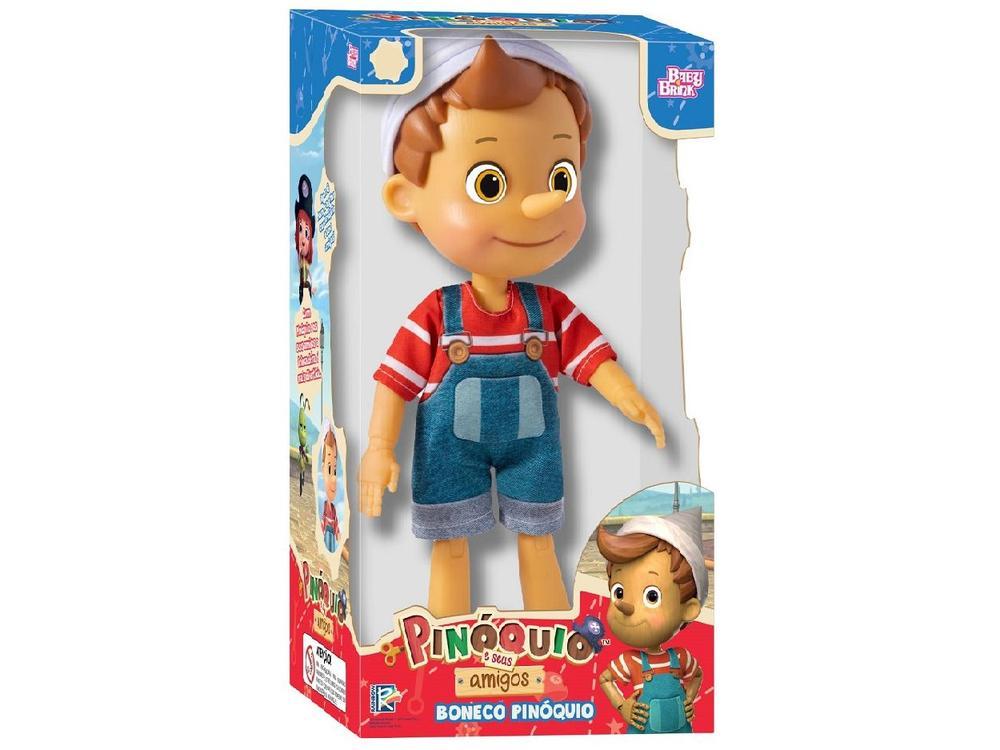 Boneco Pinóquio 32cm com Acessório Baby Brink - 8