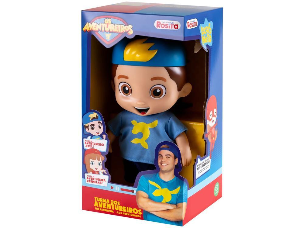 Boneco Luccas Neto Aventureiro Azul - 16