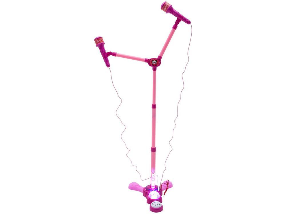Microfone Com Pedestal Luluca Fun - 10