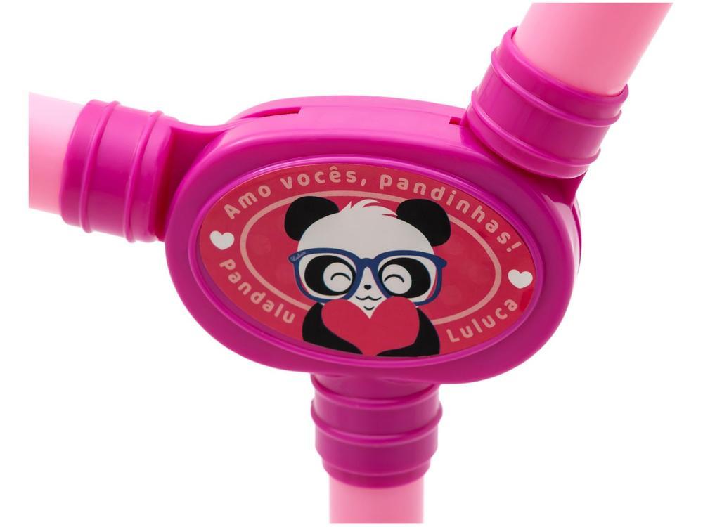 Microfone Com Pedestal Luluca Fun - 12